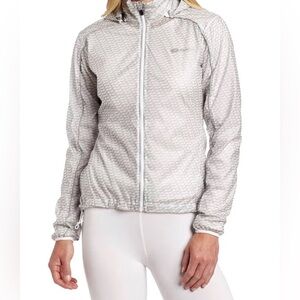 Sugoi Hydrolite Lightweight Running Cycling Jacket Removable Hood Sz S